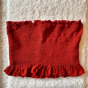 Red Crop Top